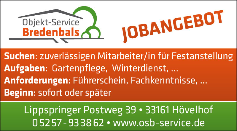 Stellenangebot